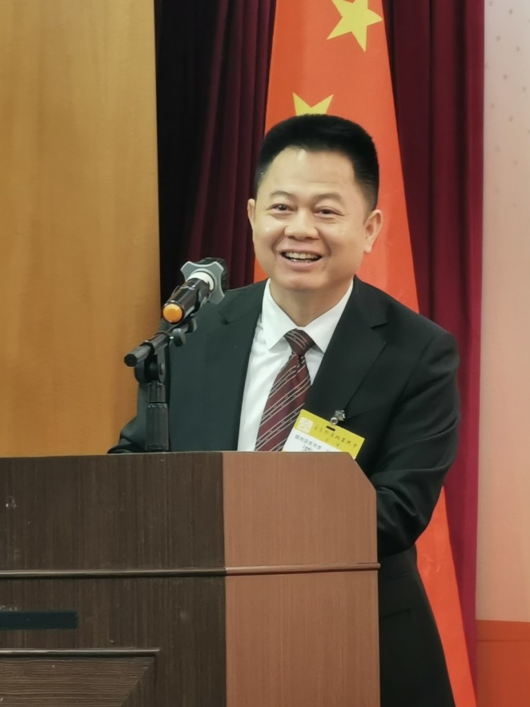 3 深圳市龍崗區委常委、統戰部部長遊宇致辭