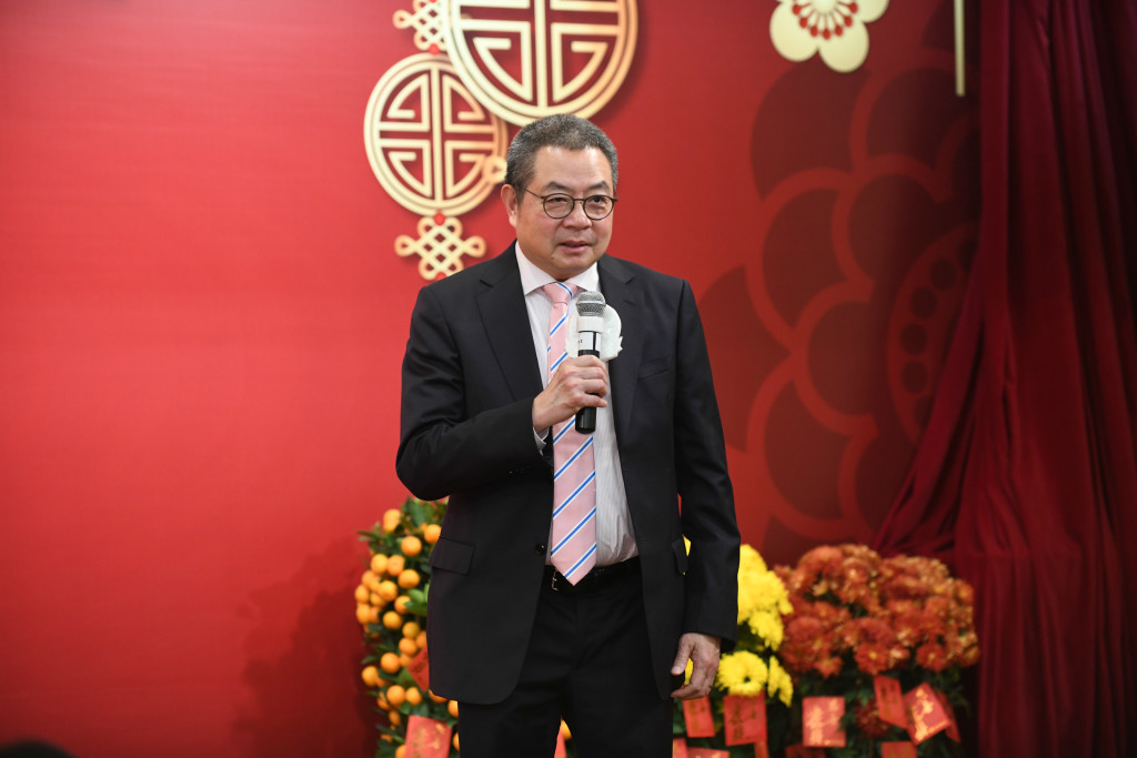 10 本會永遠榮譽會長陳幼南送上祝福