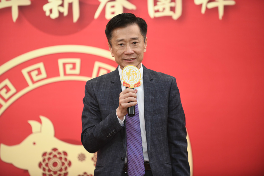 14 本會榮譽顧問、立法會議員姚思榮送上祝福