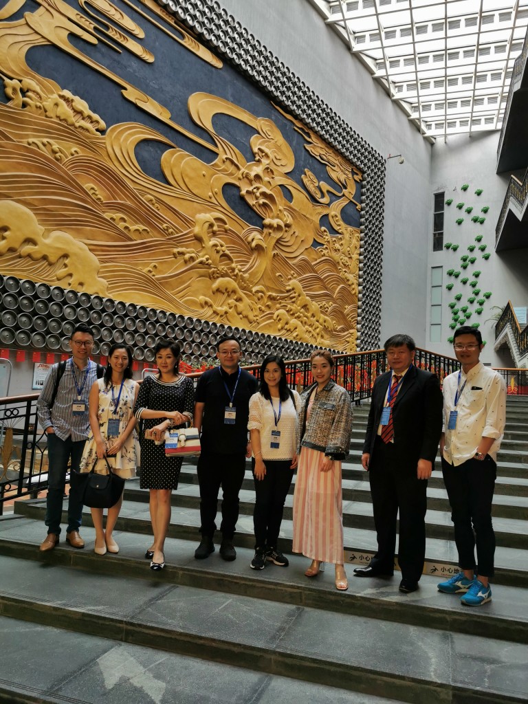 左起：蘇偉康、林彥彤、鄭優美、柯家洋、陳詠瑤、林益慧、郭榮忠、蔡志鵬