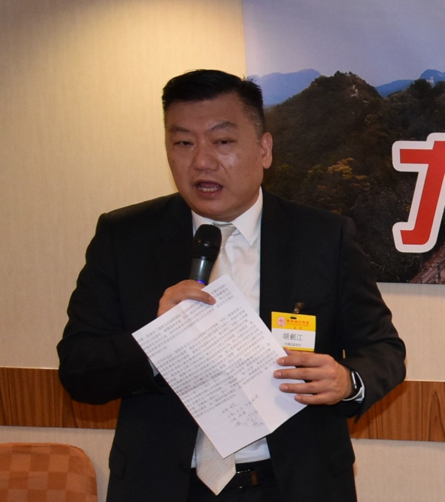 全國政協委員、本會永遠榮譽會長胡劍江談及，香港國家安全立法是完全合情、合理和合法的