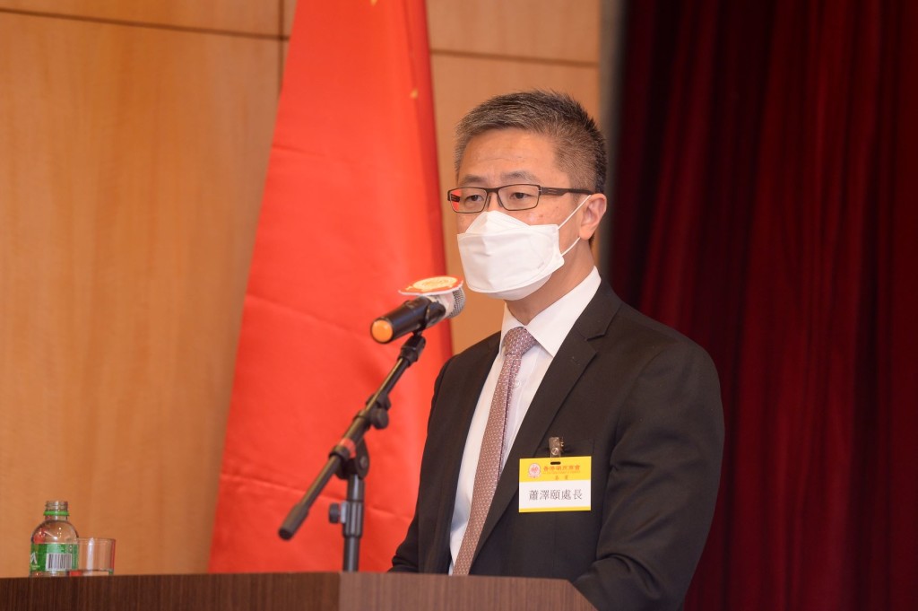 處長蕭澤頤擔任演講嘉賓