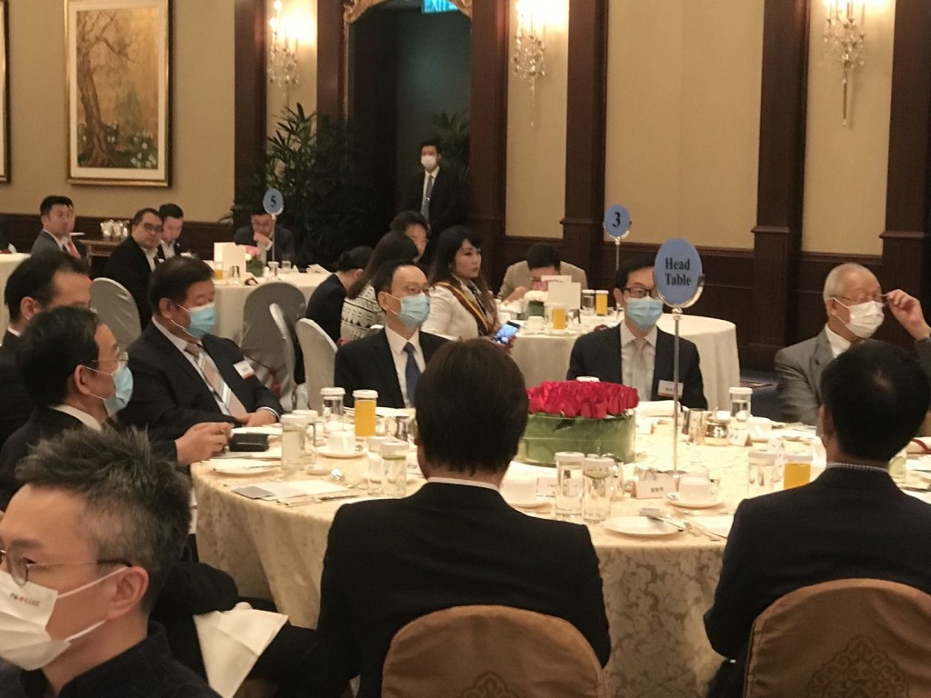 黃書銳會長出席青年工商界專題午餐會