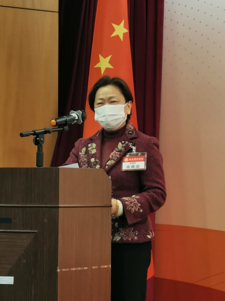 1 香港潮州商會高佩璇副會長致辭
