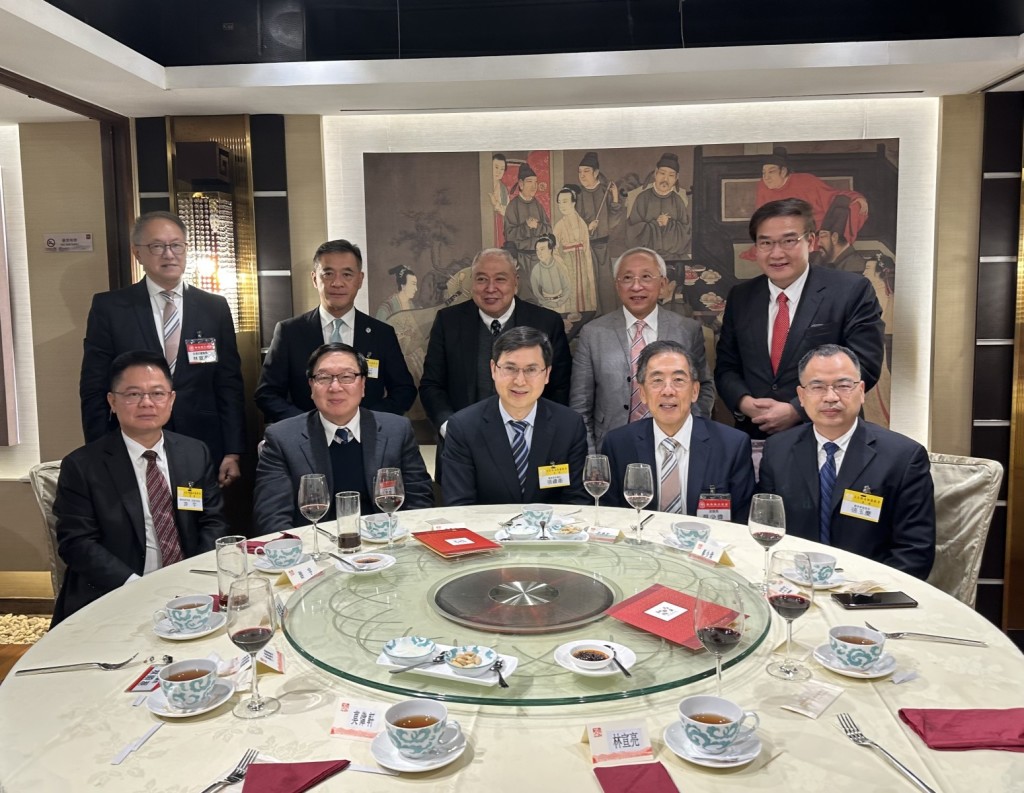 5 兩會聯合宴請龍崗區訪問團