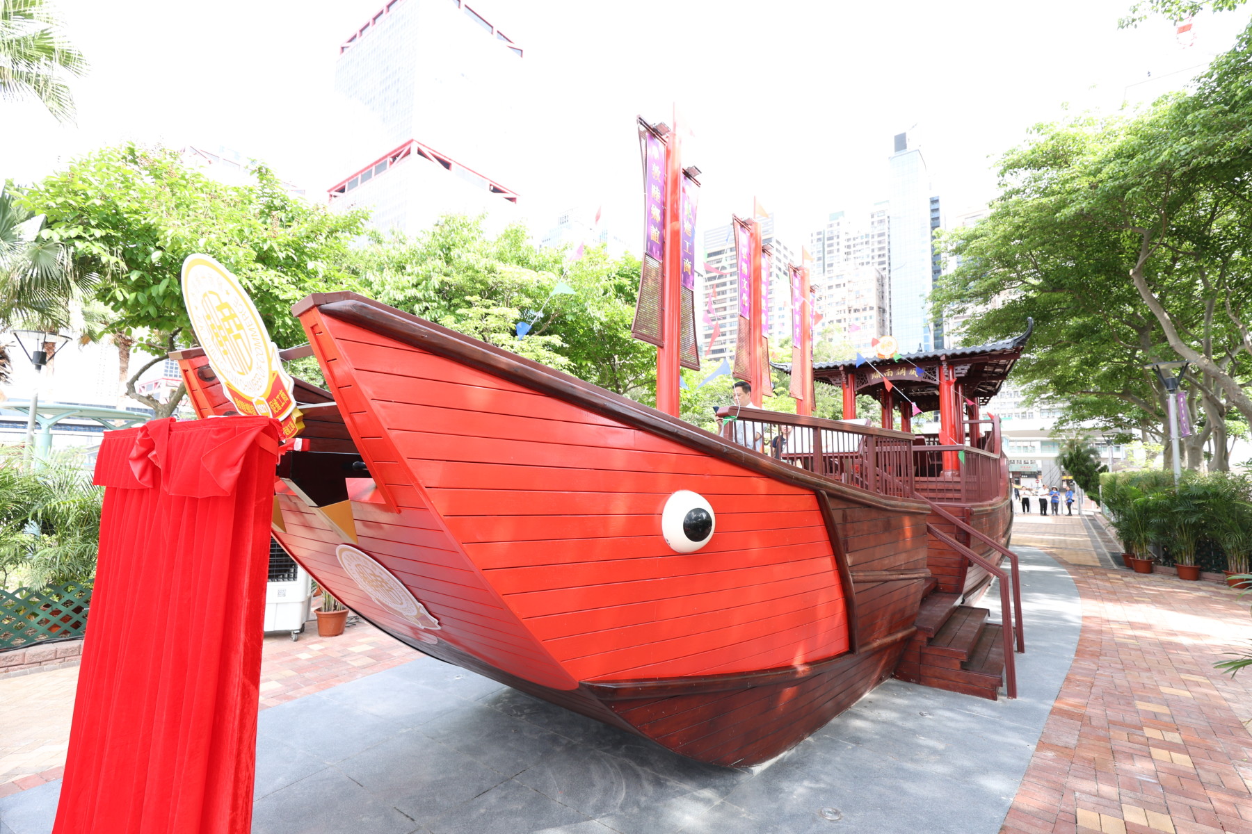 香港潮州商會紅頭船風雨亭